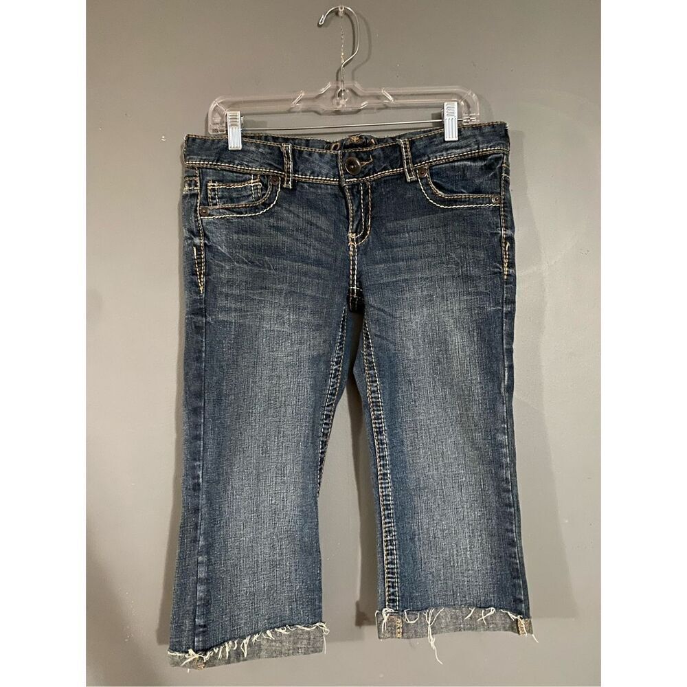Premiere Denim By Rue 21 Light Wash Capris Size 7/8